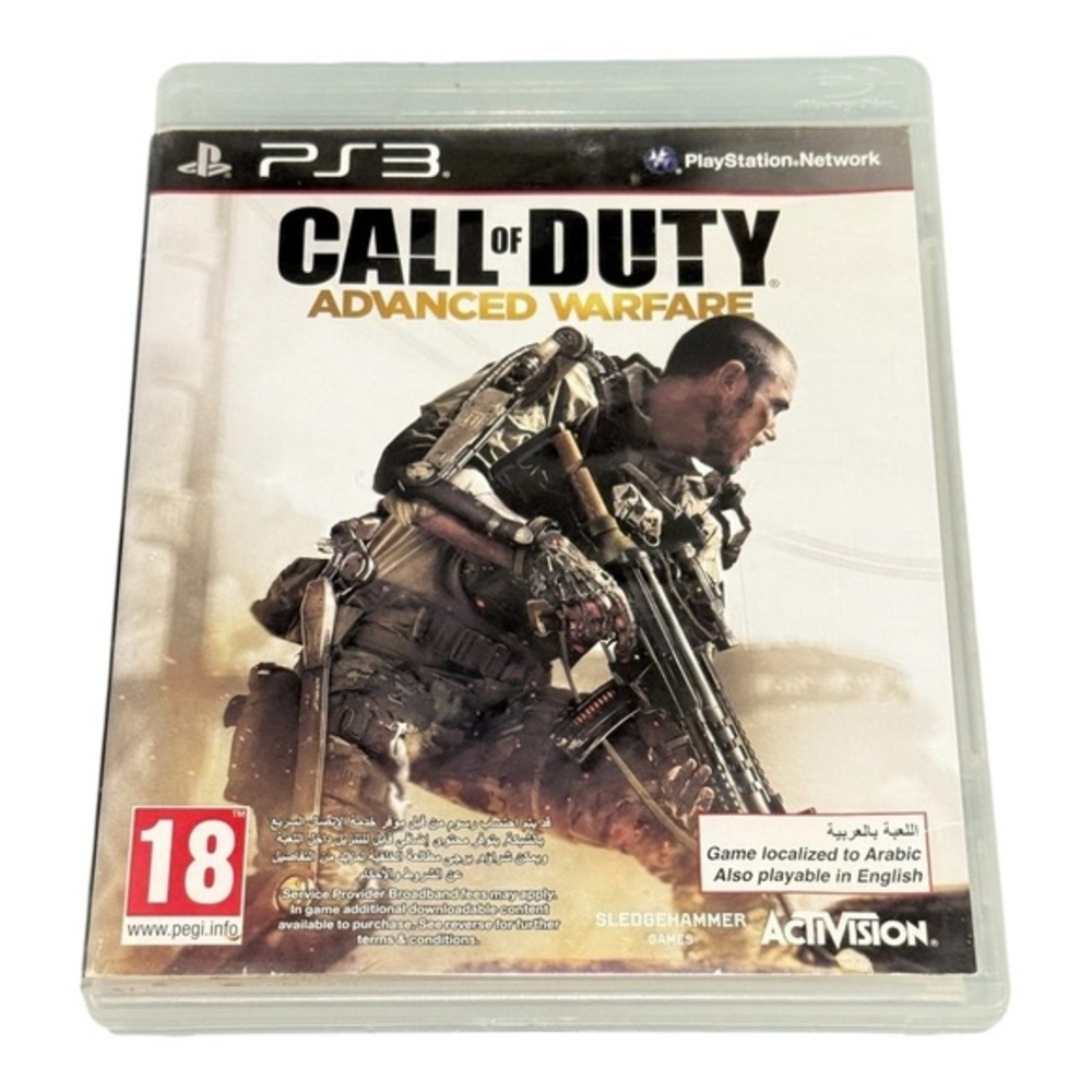 Call of Duty Advanced Warfare PS3 Video Game Complete English Arabic Shooter 18+